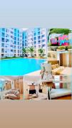 Cozy 2BR Seabreeze Suites Stunning Pool View, Near the Airport & Samal Island