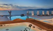 Villa Aegean Soul pool-sunset-hot tub by Calypso Sunset Villas
