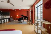 The Red Room - Double King Bed - Grand Piano