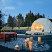 Glamping Geodome Horní Blatná
