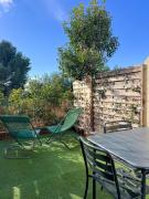 Appartement Evasion Ensoleillée - Parking-Jardin-Clim-Wi-Fi