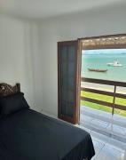 Pé na areia lagoa e praias visão incrível