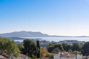 APPARTEMENT BANDOL VUE MER PANORAMIQUE AU CALME parking