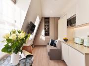 Modern style, micro studio 5min to tube