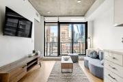 Modern 1BR City Escape with Balcony near DT Calgary