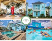 Sea Shell Blue Cottage Near Disney With Private Pool And Margaritaville Resort & Island H2O Access - 8039Kd