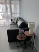 Apartamento aconchegante pé na areia