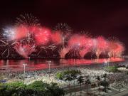 Panoramic view of Copacabana garage in the building