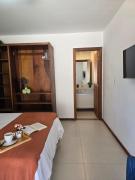 Vista da Lagoa Aruá, 2 suítes com Churrasqueira