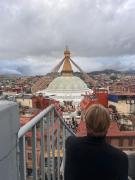 Front Stupa View