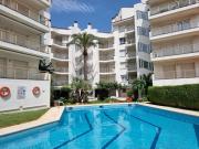 Apartamento acogedor con terraza y piscina en LEscala - HISP-236-120