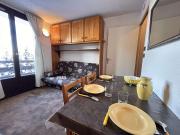 Studio cabine 4 pers, centre station, casier à ski - FR-1-330-601