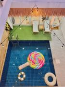 Beach home pool villa bangsaray