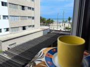 Acorde com o Som do Mar Apto Pé na Areia na Vila Tupi Praia Grande