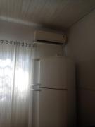 Kitnet mobiliada e com ar condicionado