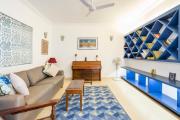 Modern 2BHK Duplex Near BagaBeach with Pool & Amenities