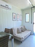 Container Home na Praia do Campeche até 3 pessoas com ar condicionado
