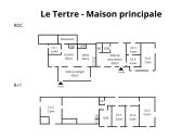 Crazy Villa Le Tertre 28 - Heated pool - Basket - 2h Paris - 44p