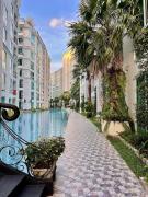 City Garden Olympus condo balcony