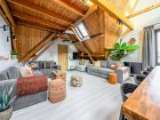 Group home with sauna near the beach and sea