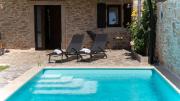 Rustic Villa Stone House with pool in Umag
