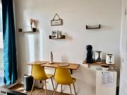 Studio lumineux avec balcon - Calme et idéal