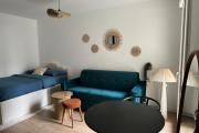 Modern studio with balcon in Paris 13th