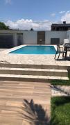 CASA SOL ITANHAÉM, Piscina Grande 8 mts, Bilhar, TV Smart, Ar cond, Garagem 5 carros, pertinho da praia, casa Top!!