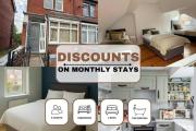 Long Stays, 5Bed, Parking, Leeds