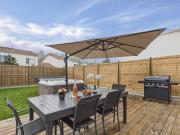 350m de la mer - Maison avec jardin et jacuzzi pour 8