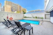 Urban Apartment with Pool, Wifi & AC near Metro Santa Isabel