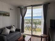 Depaeramento en Villarrica, vista al lago y volcán