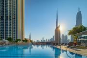 Infinity Pool Walk to Burj Khalifa Downtown 1BR