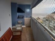 Apartamento beira-mar com vista para a praia
