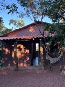 Chalé vista da vila