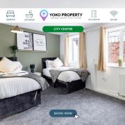 City Centre Studio 3 with Kitchenette, Free Wifi and Smart TV with Netflix by Yoko Property