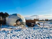Glamping Hohe Wand - Kuppelzelt "Bergblick2 mit Sternenfenster