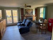 A fully self-contained one-bedroom apartment