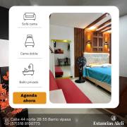 EstanciaS ALELI comodo apartstd, Aeropto,tNal de transporte