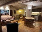 Appartement 71m2 près de Megève, à 200m télécabine la Princesse, local à ski, 2 chambres, parking couvert