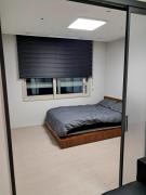 Large top floor 1025 apartment for 4 people ,2 bed rooms, 1 Bathrooms, Livingroom, Diningroom in front of Gimpo pungmu subway station ,,,Minimum stay 3 nights 4 days