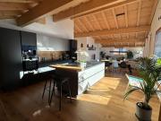 New loft apartment with mountain views