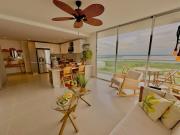 Sea view with private balcony