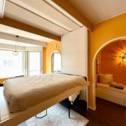 Lovely appartment for family- 1 min Beachfront & Sea View Sleeps 6