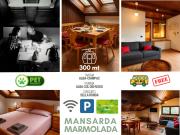 MANSARDA MARMOLADA sui campi da sci