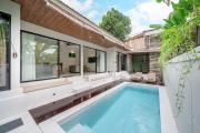 2BDR Villa - Quiet Retreat Near Canggu - Yoga Room & Near Gym