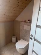 Zrub Kriváň Drevená chata s výhľadom na Tatry