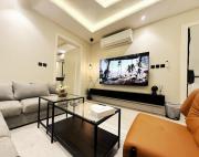 شقة انيقة بصالة وغرفة نوم