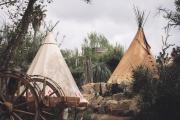 Tipi Indien insolite au Far west