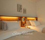 Stay Haru 신규오픈 할인#고급숙소#호텔침대#지하철도보4분#Hongdae 1정거장 #Kpop방송국 인접